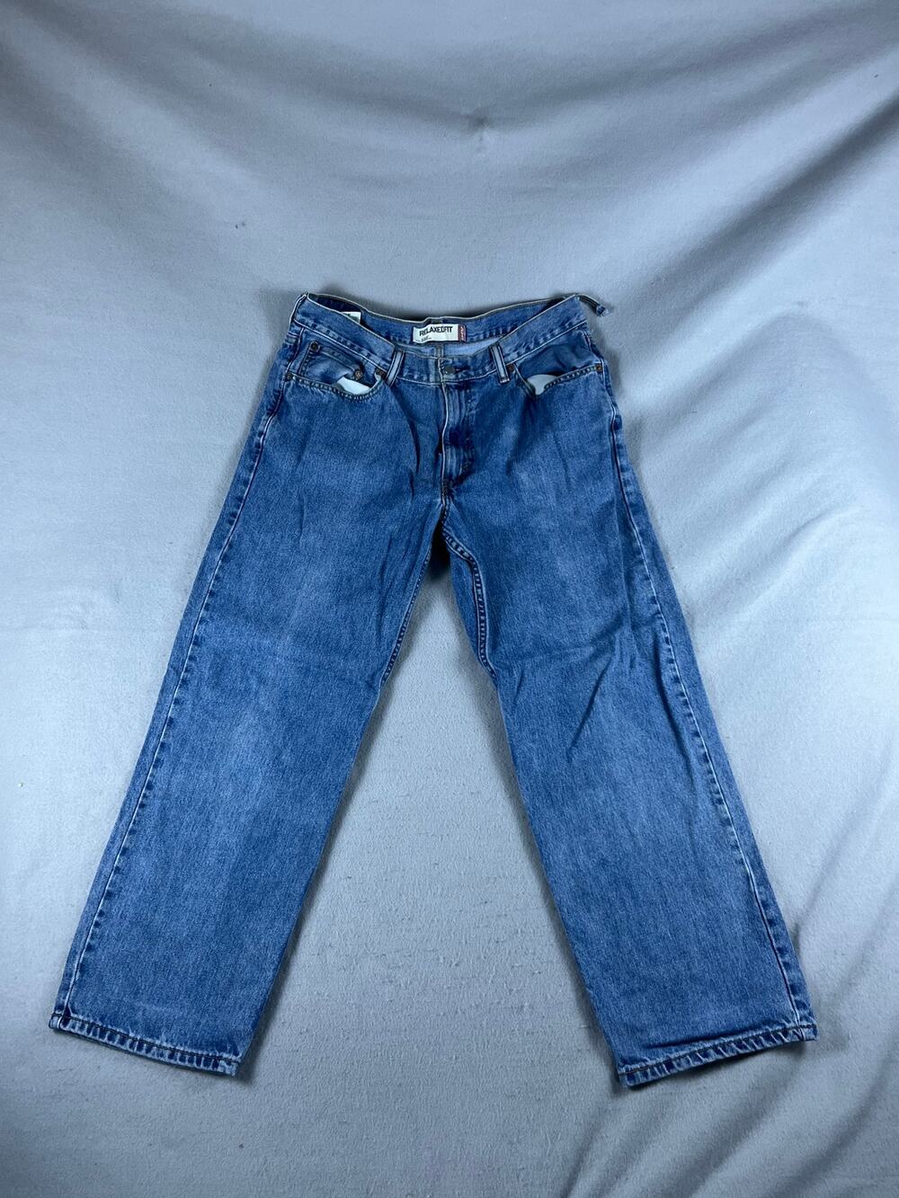 Vintage Levi's 550 Jeans Mens 36x30 Blue Relaxed Fit Straight Denim Medium Wash